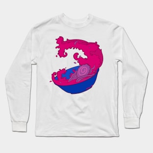 Pride Noodles - Bisexual Long Sleeve T-Shirt